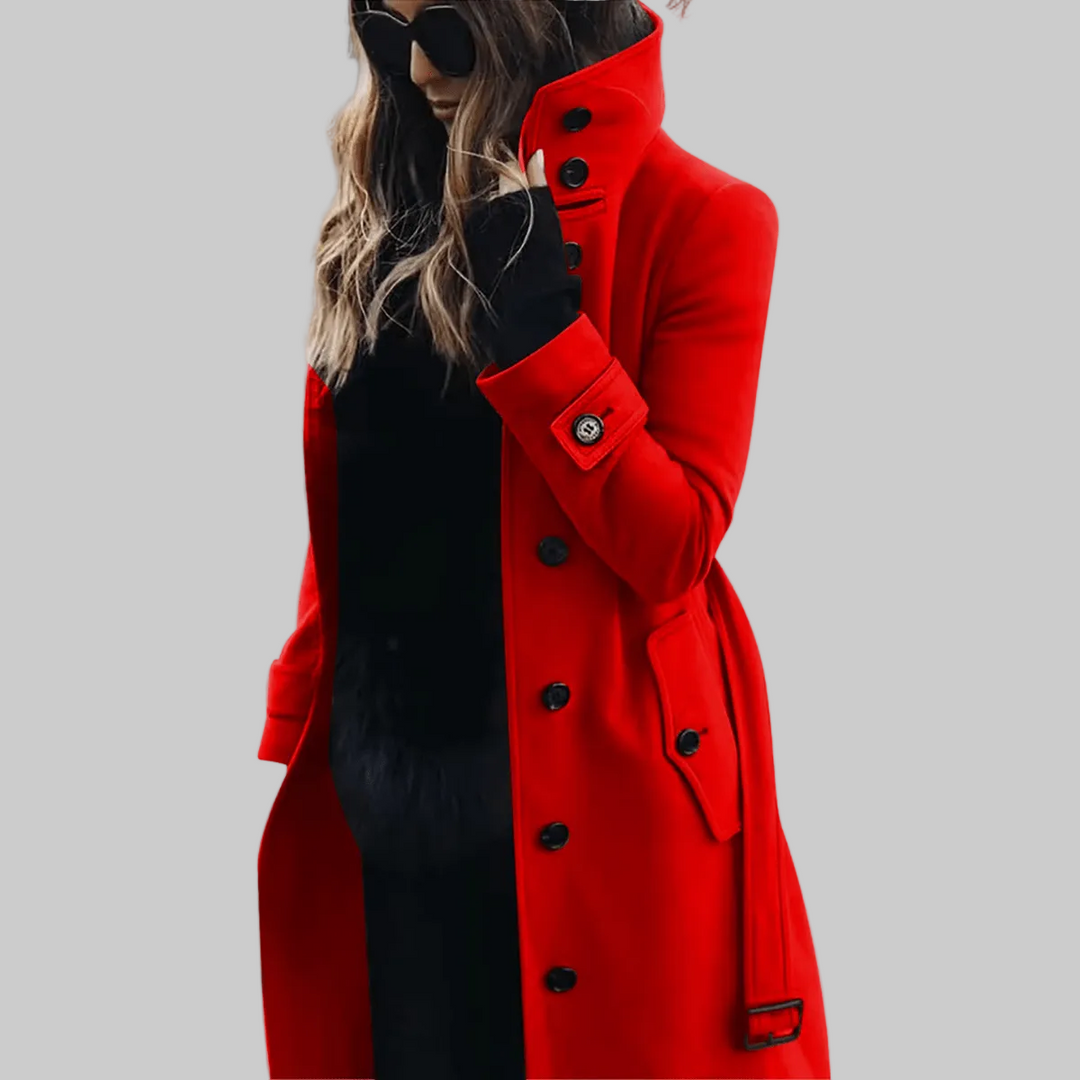 Susan - Elegant Warm Trench Coat