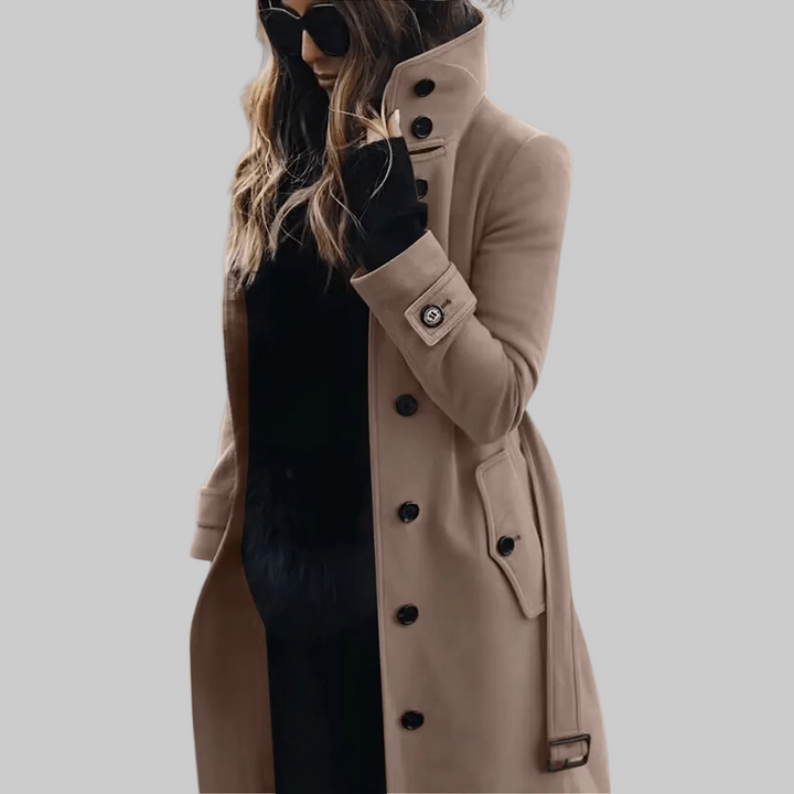 Susan - Elegant Warm Trench Coat