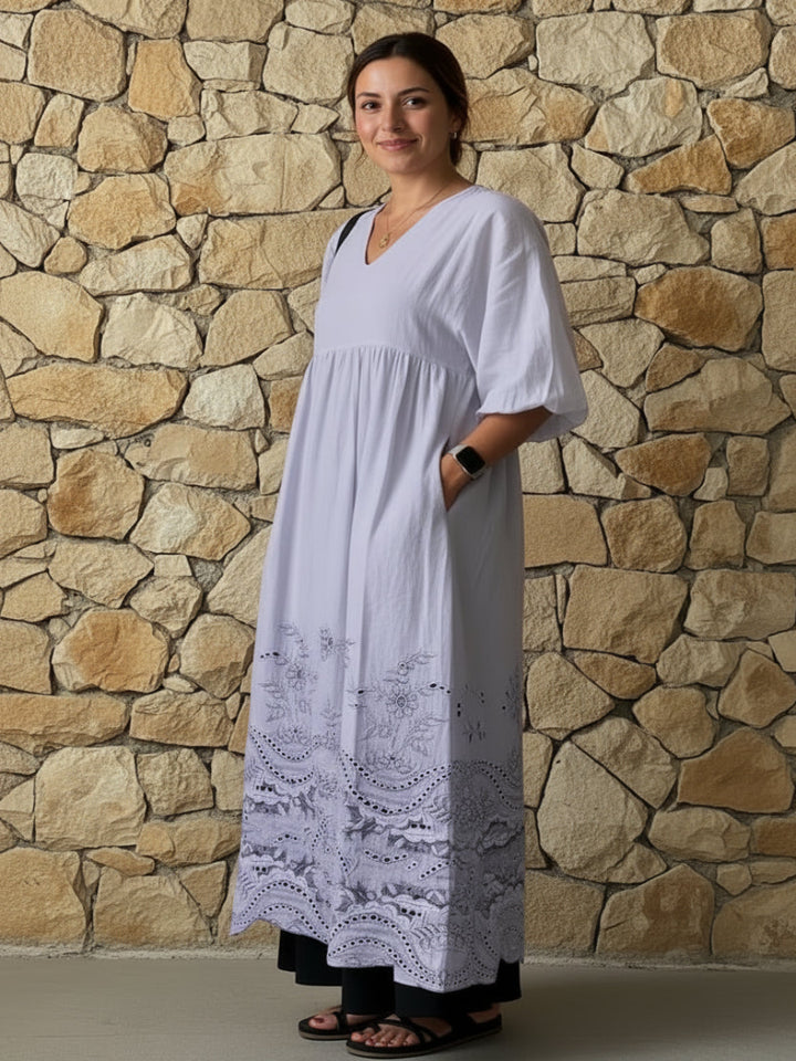 Kelsey | Elegantní šaty s potiskem