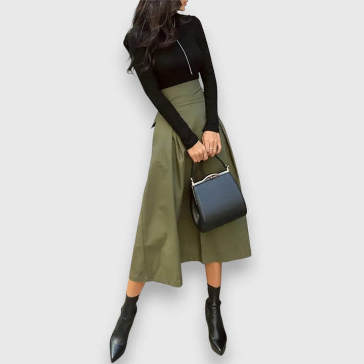 Elina – Elegantní Midi Sukně