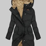 Delia - Quilted Hooded Coat