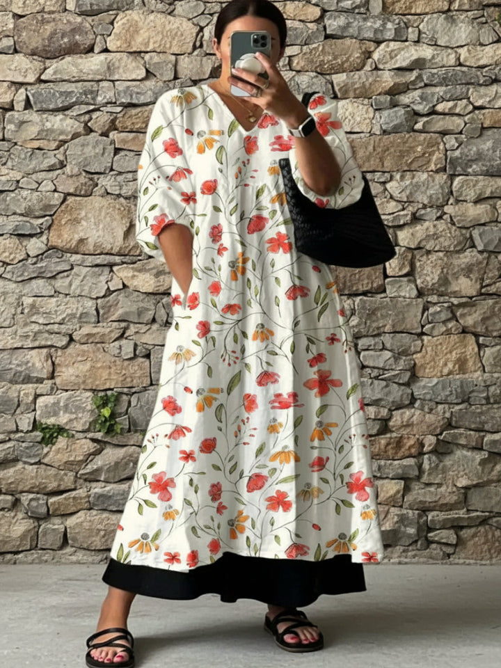 Ana | Elegantní šaty s potiskem