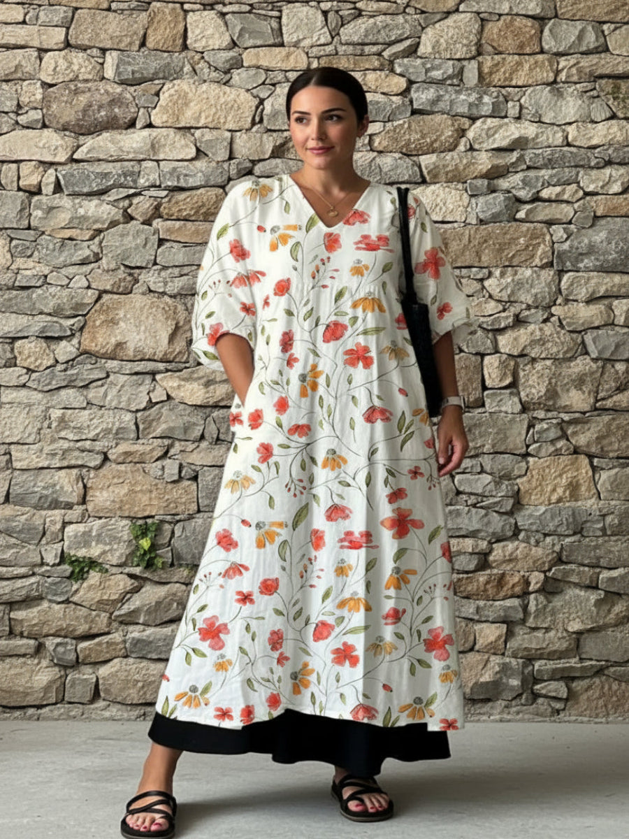Ana | Elegantní šaty s potiskem