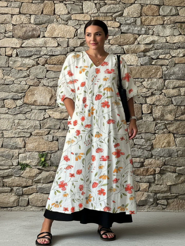 Ana | Elegantní šaty s potiskem