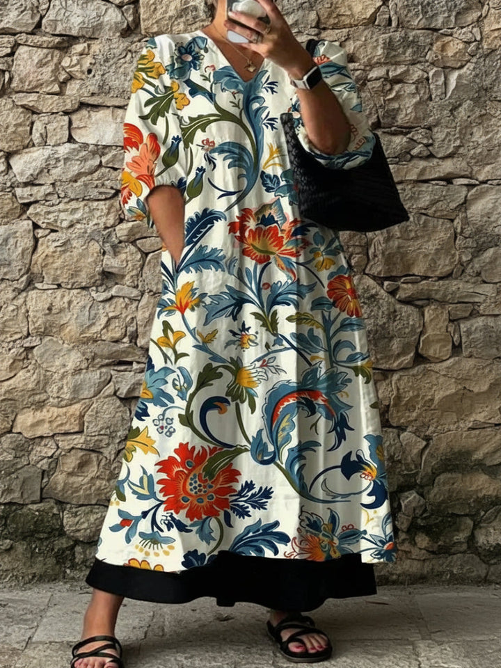 Carol | Elegantní šaty s potiskem