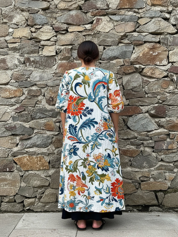 Tiana | Elegantní šaty s florálním potiskem