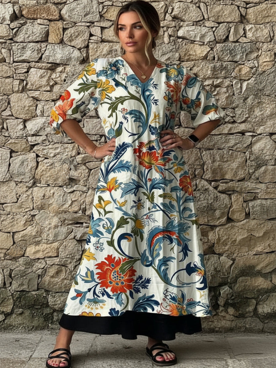 Carol | Elegantní šaty s potiskem