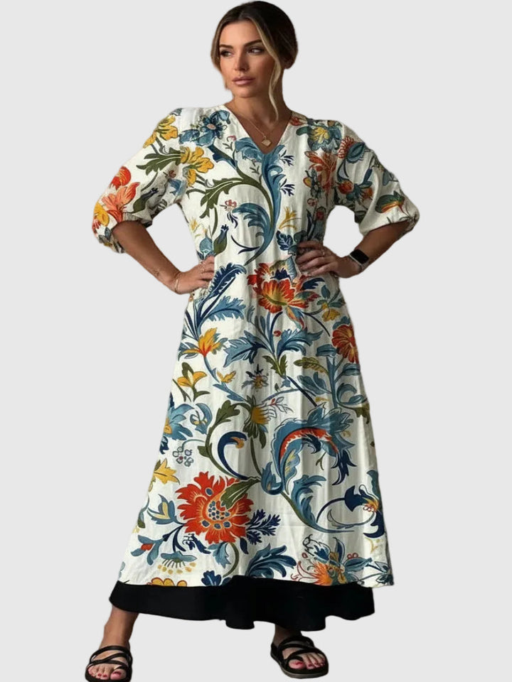 Carol | Elegantní šaty s potiskem