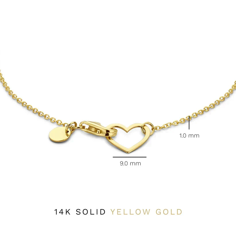 Olivianne | 14k Zlatý Náramek
