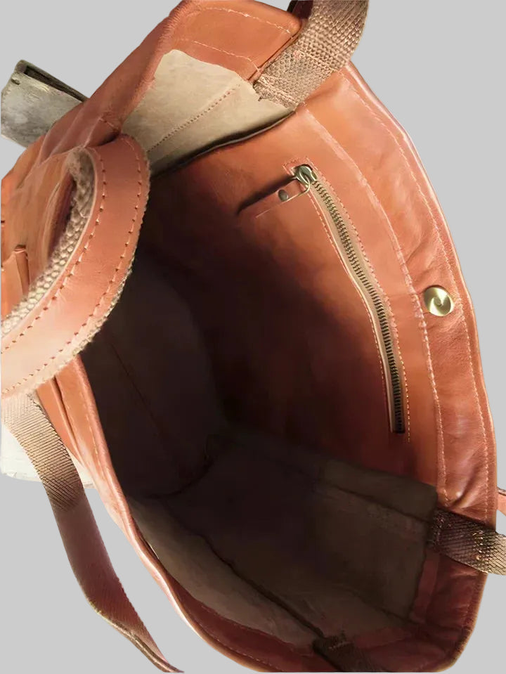Senna - Classic Leather Tote