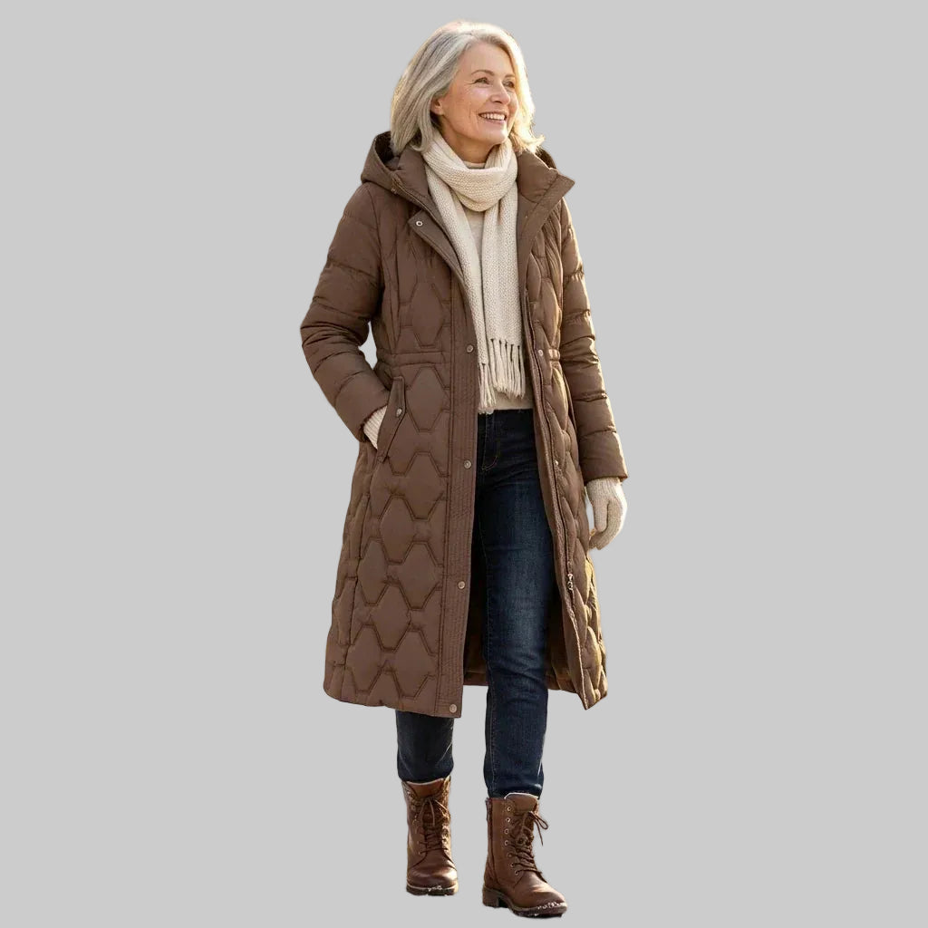 Lea | Elegantní dlouhý zimní kabát