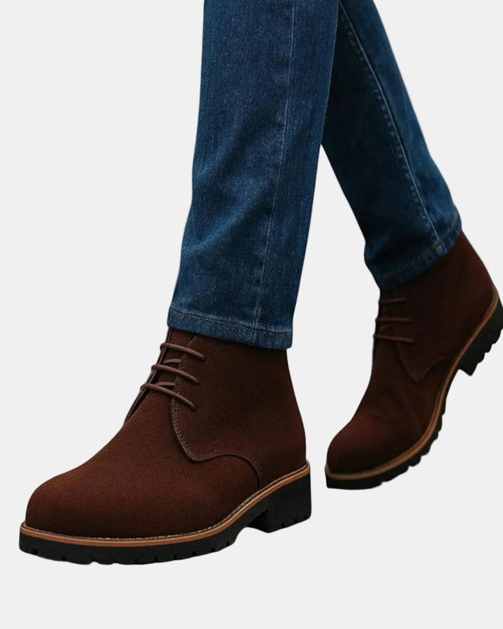 Elijah  – Pohodlné chukka boty s protiskluzovou podrážkou a elegantním designem