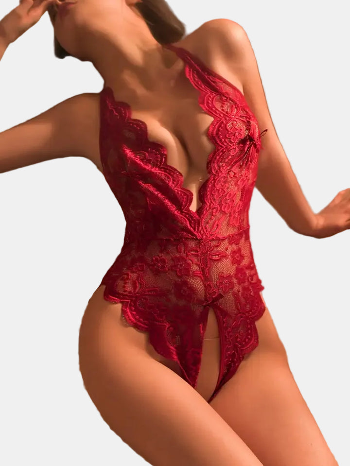 MIREYA | Lace Bodysuit