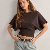 Victoria | Weites Ärmel Icon T-Shirt