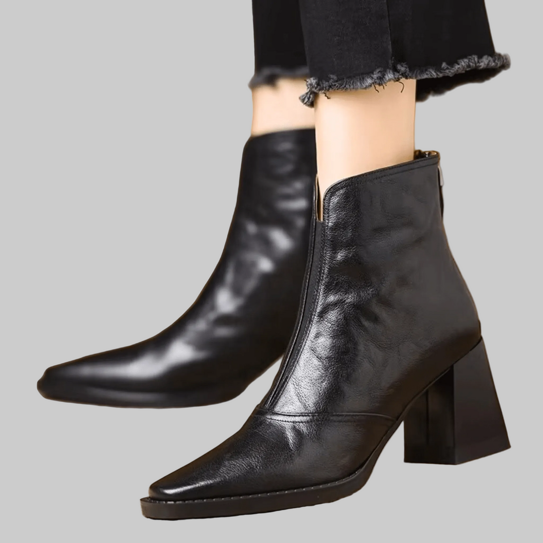 Eliška™ | Elegantní kotníkové boty pro ženy, které chtějí styl i pohodlí
