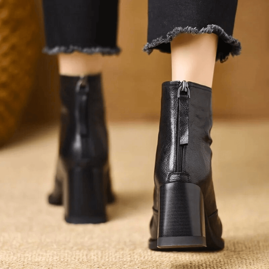 Eliška™ | Elegantní kotníkové boty pro ženy, které chtějí styl i pohodlí