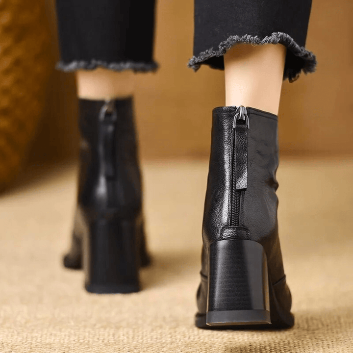 Eliška™ | Elegantní kotníkové boty pro ženy, které chtějí styl i pohodlí