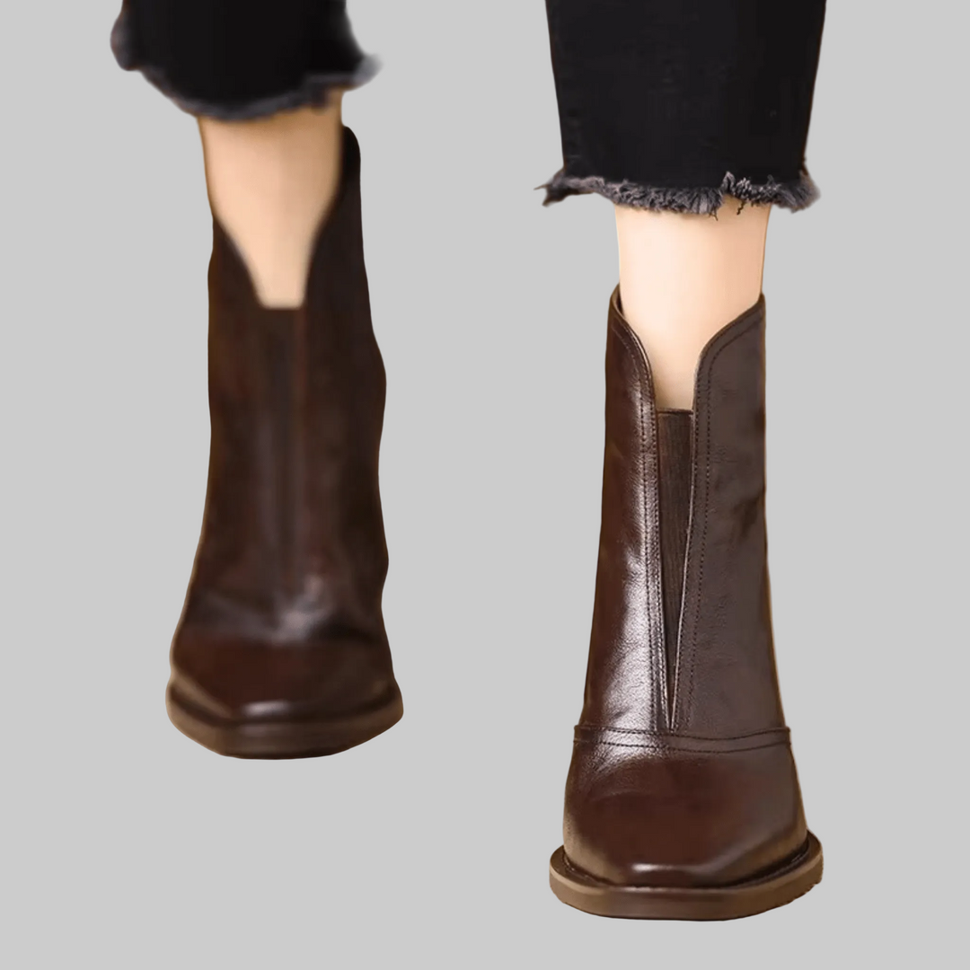 Eliška™ | Elegantní kotníkové boty pro ženy, které chtějí styl i pohodlí