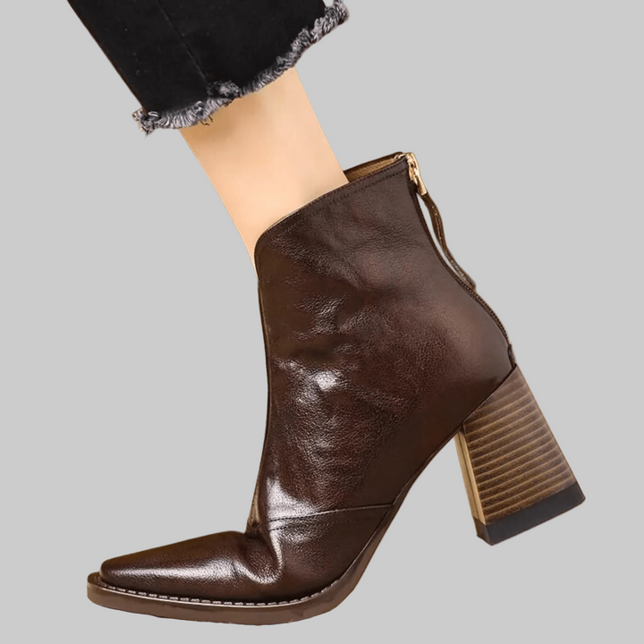 Eliška™ | Elegantní kotníkové boty pro ženy, které chtějí styl i pohodlí